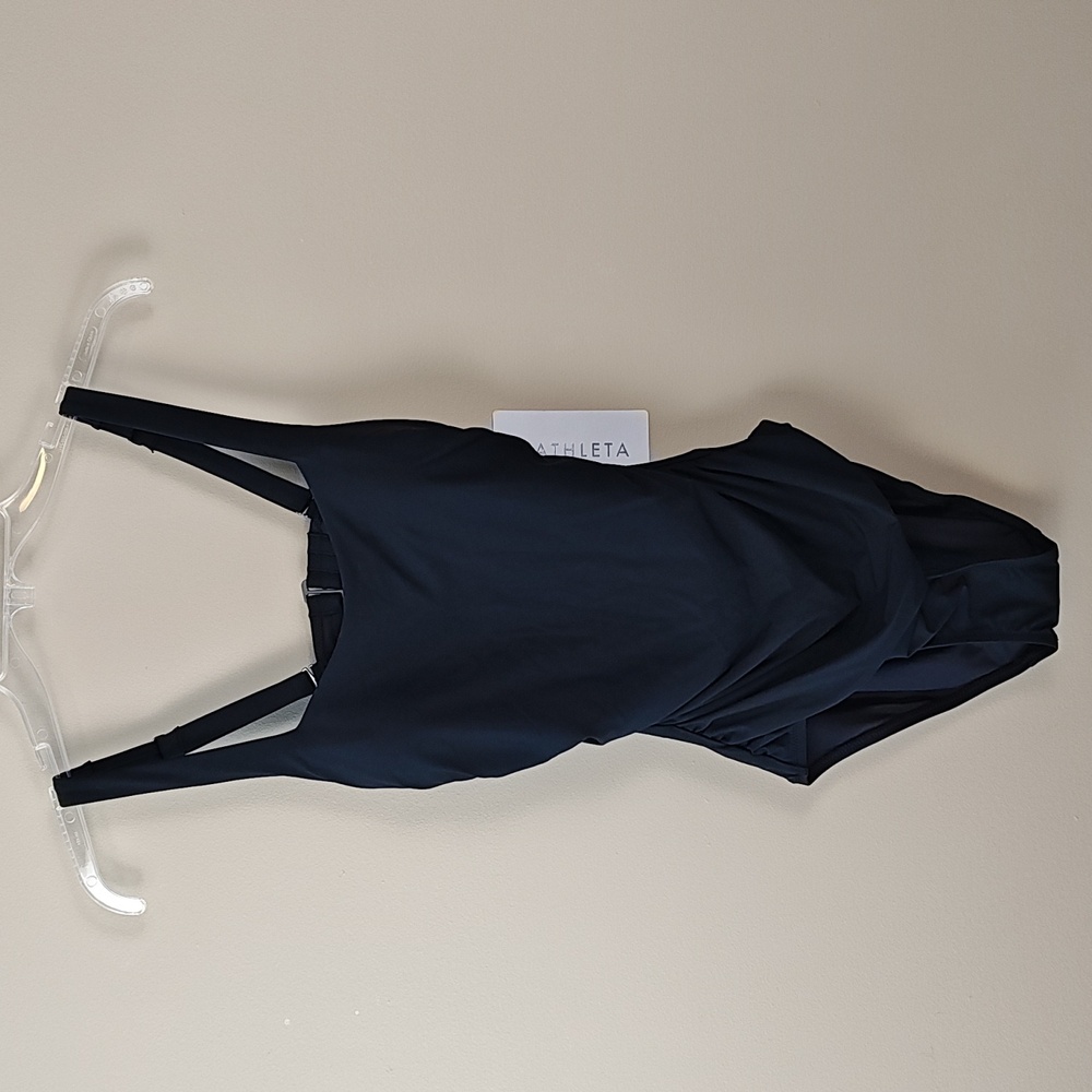 NWT Athleta Square Neck One Piece Swimsuit